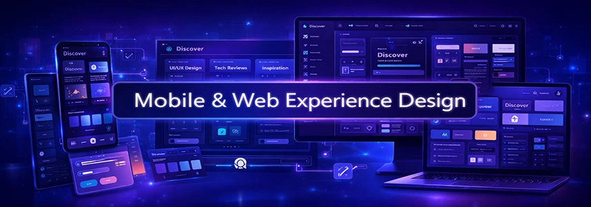 Mobile and web experience design services